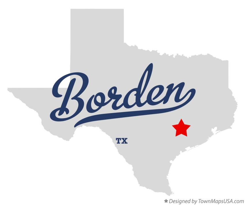 map_of_borden_tx